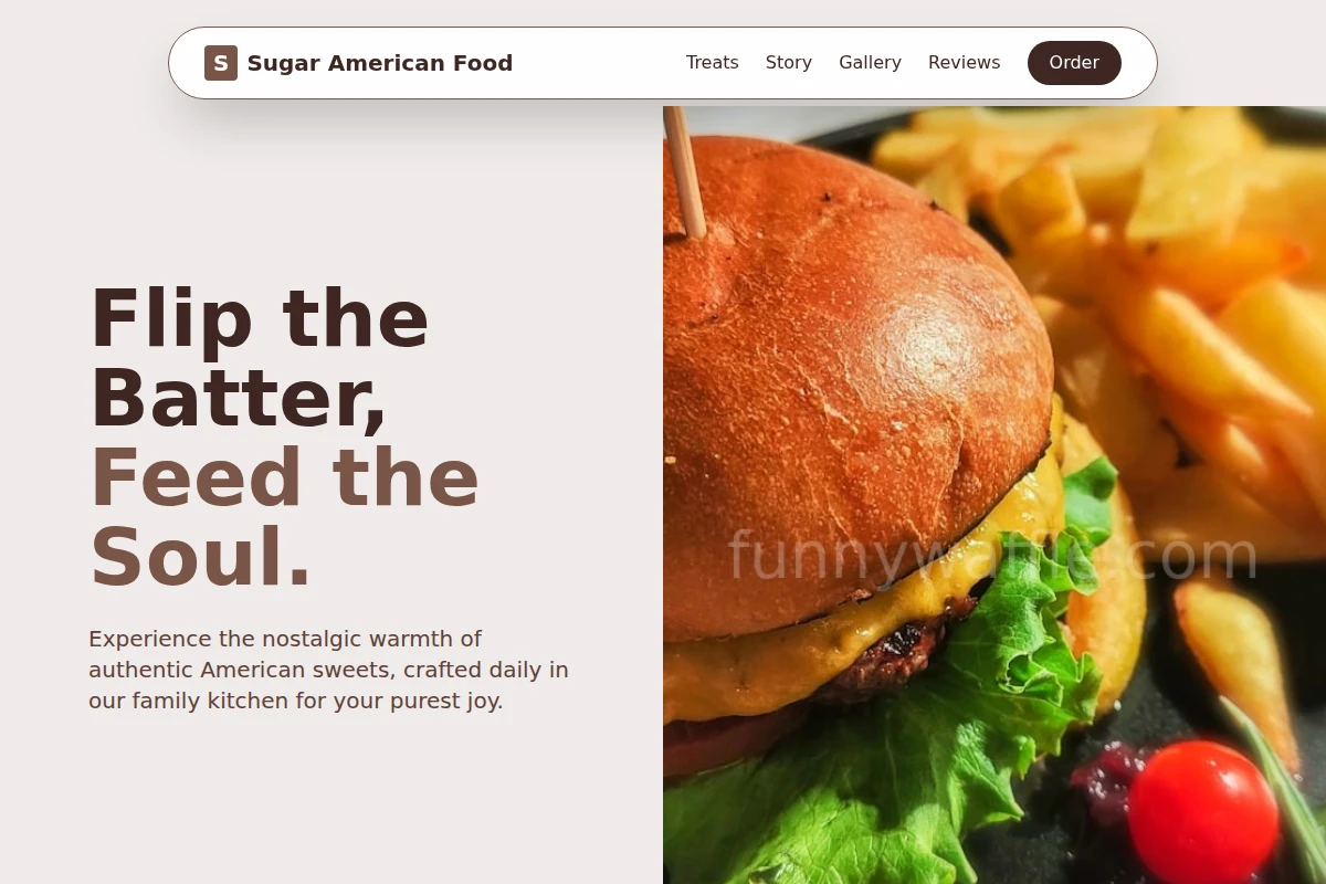 Sugar American Food