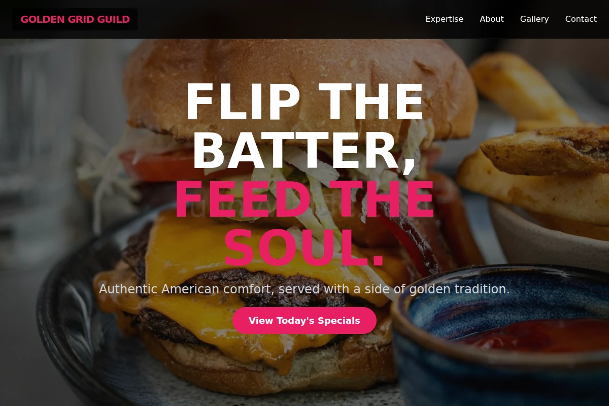 Crisp American Food