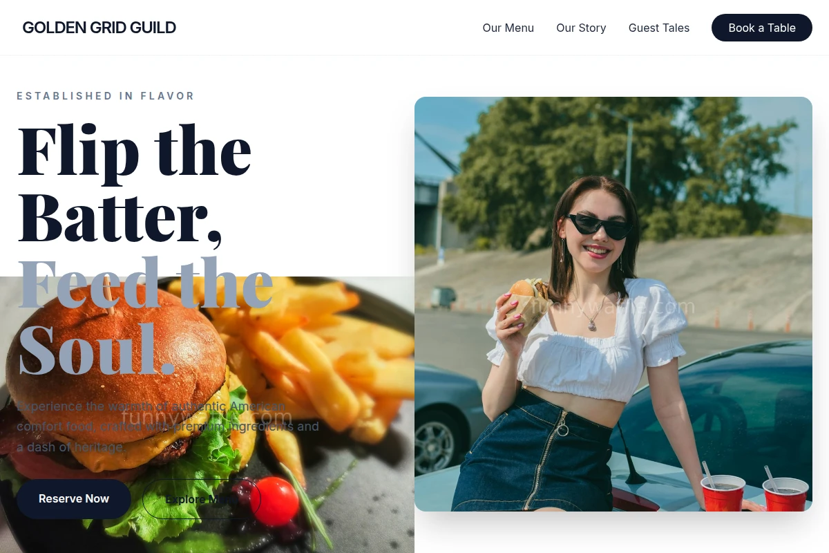 Savory American Food