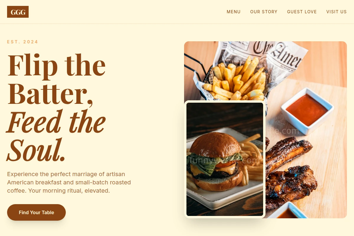 Coffee American Food