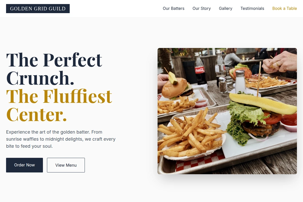 Batter American Food
