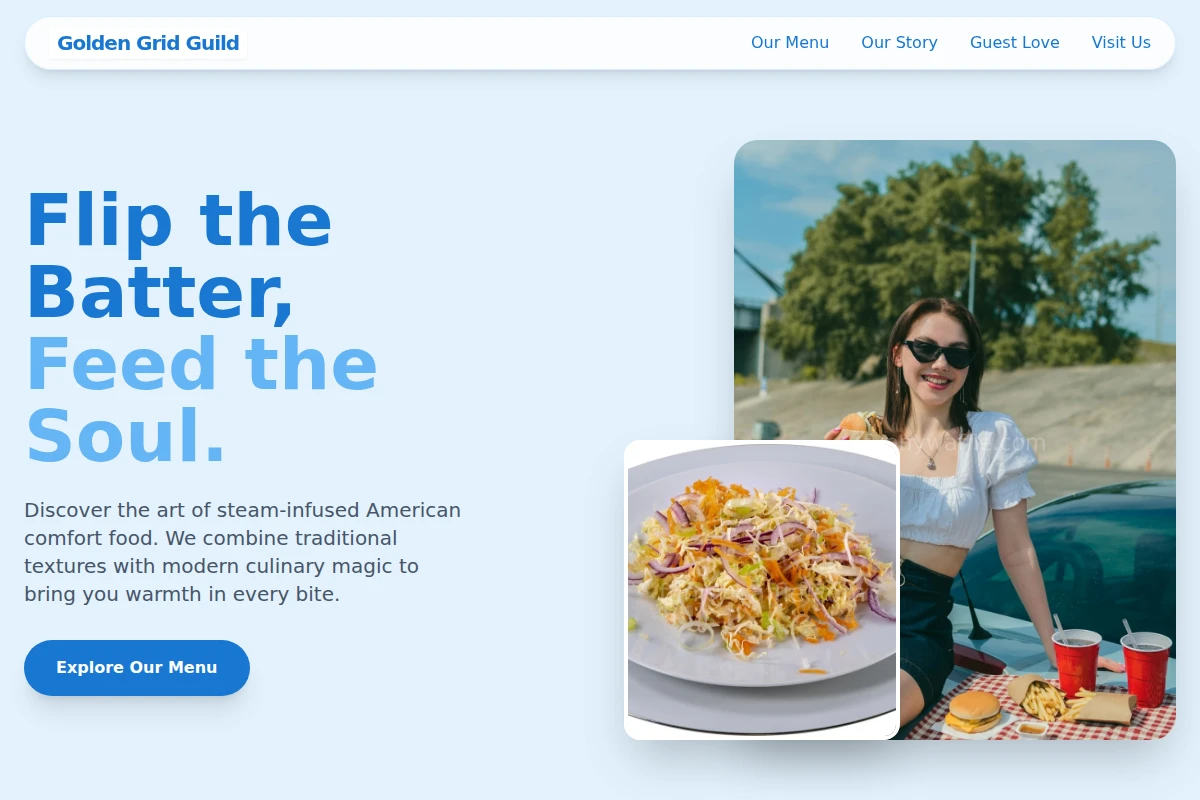 Steam American Food