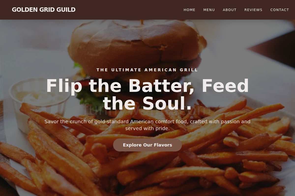 Crisp American Food
