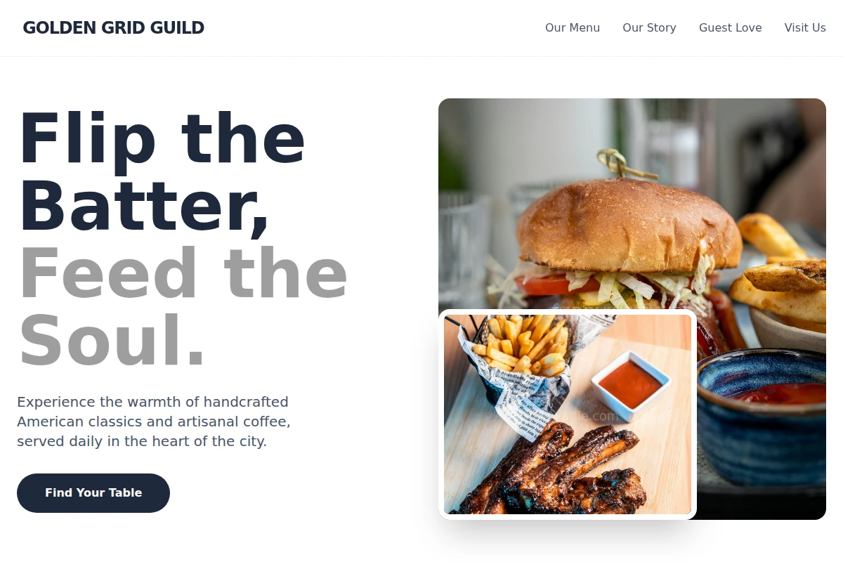 Coffee American Food