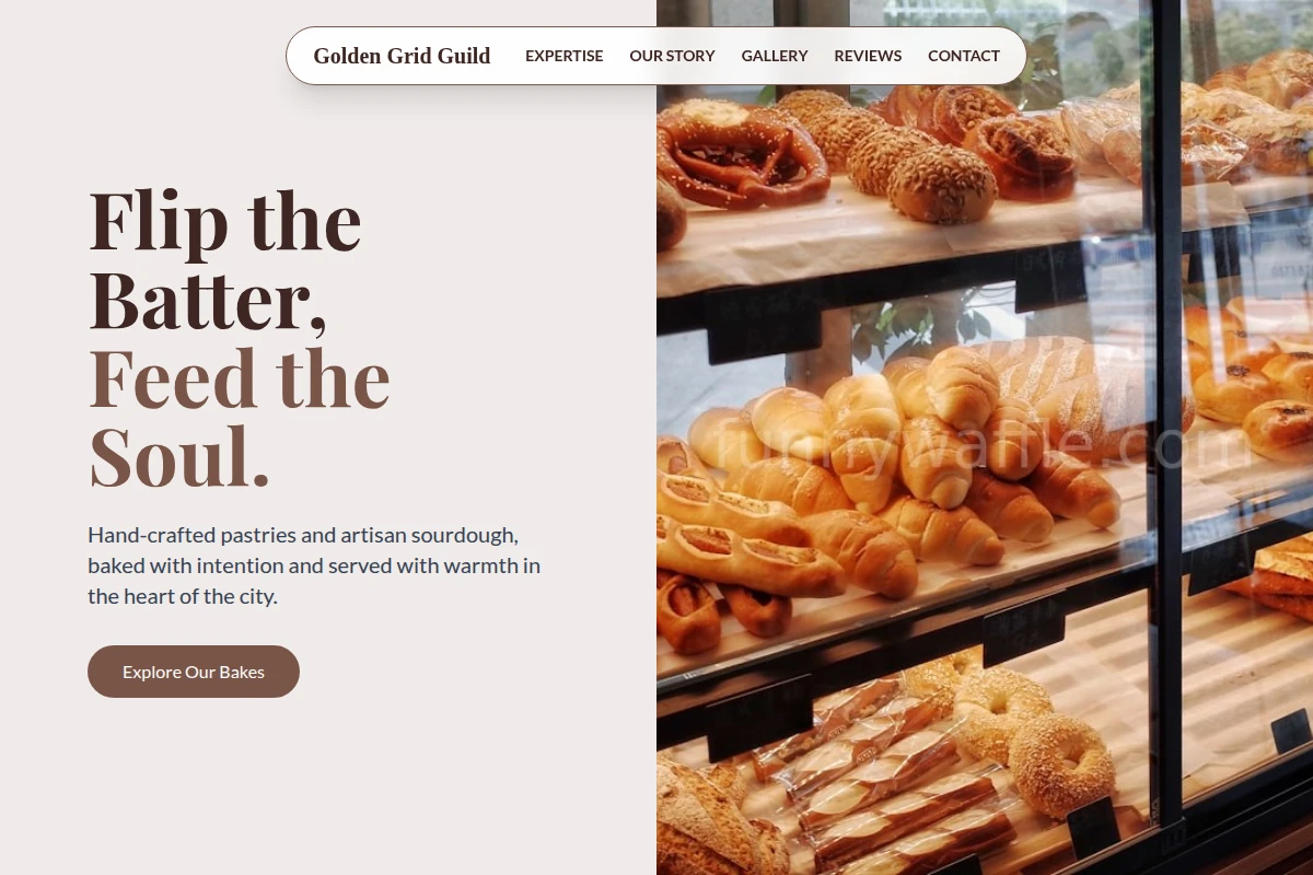 Menu Bakery