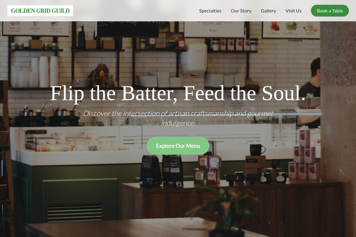 Gourmet Cafe