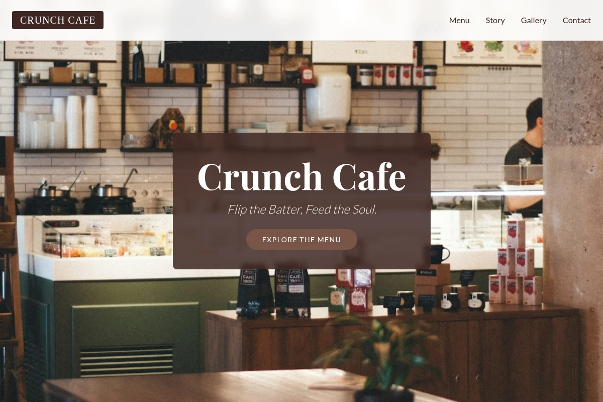 Crunch Cafe
