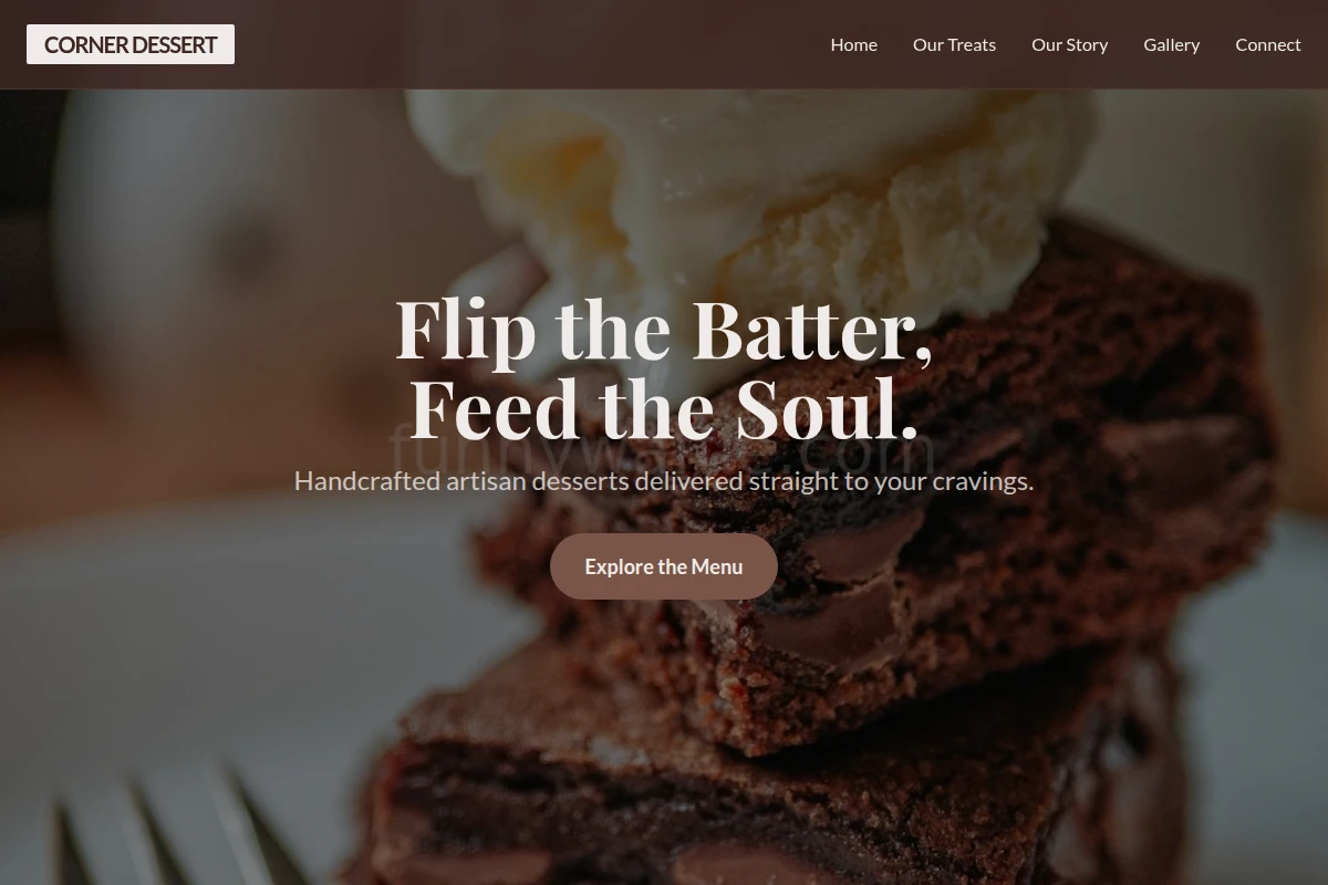 Corner Dessert