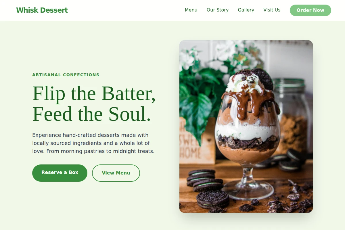 Whisk Dessert
