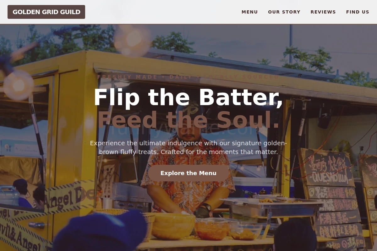 Fluffy Food Truck
