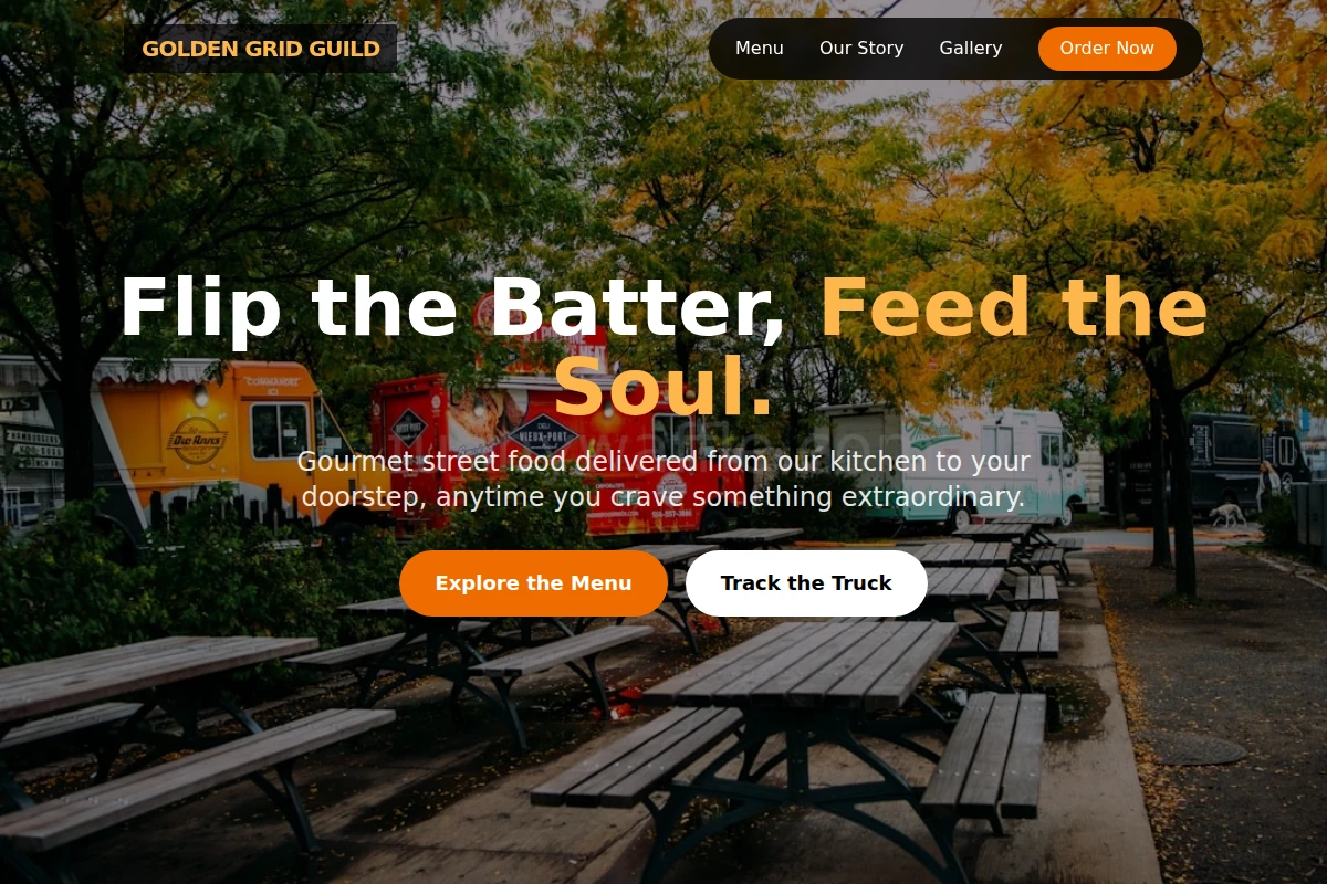 Delivery Food Truck