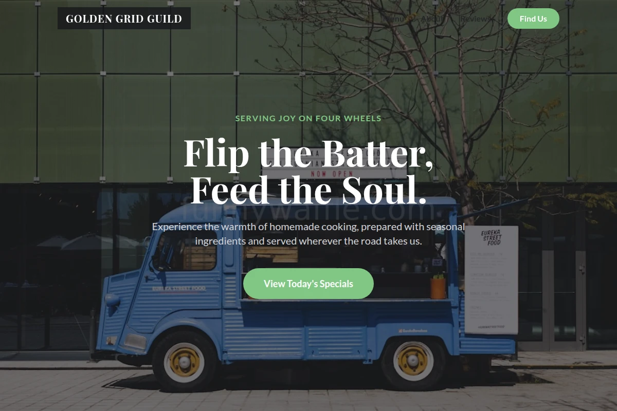 Homemade Food Truck