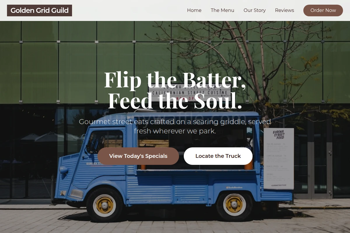 Griddle Food Truck