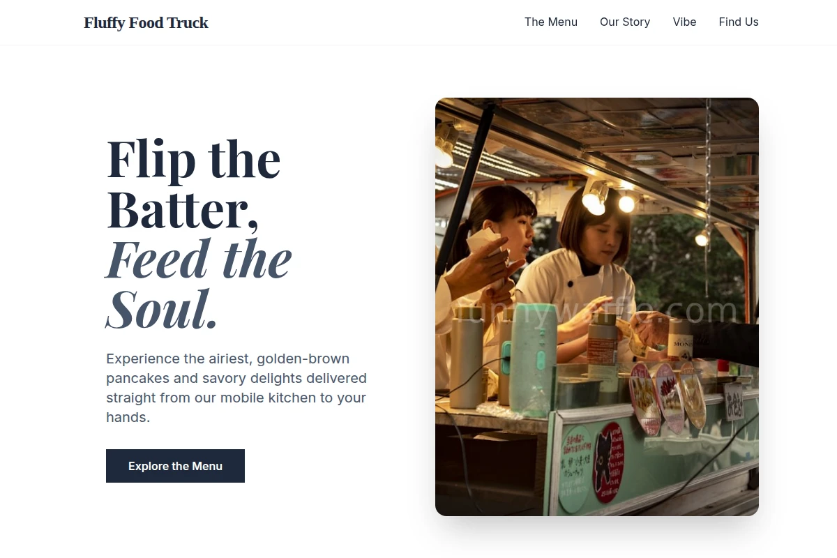 Fluffy Food Truck